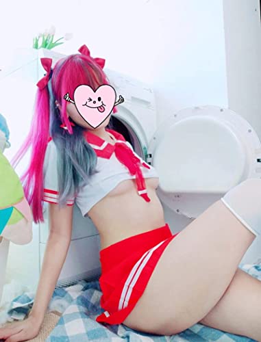 Image of Women's Babydoll Flirty Layered Ruffle Pleated Sexy Naughty Lingerie Mini Skirts for Special Romentic Moments