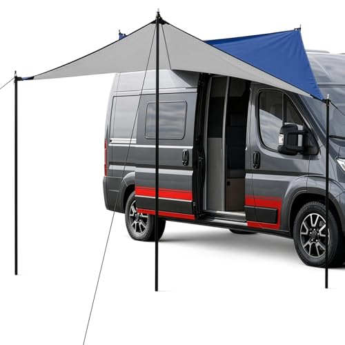 SUNNYNEST 240 x 240cm Camper Van Awning Sun Canopy Waterproof Van Canopy