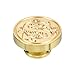 PATIKIL Alphabet S Wax Seal Stamp, Initial Letter Sealing Wax Stamp Classic Retro Brass Head for Envelope Invitation Cards