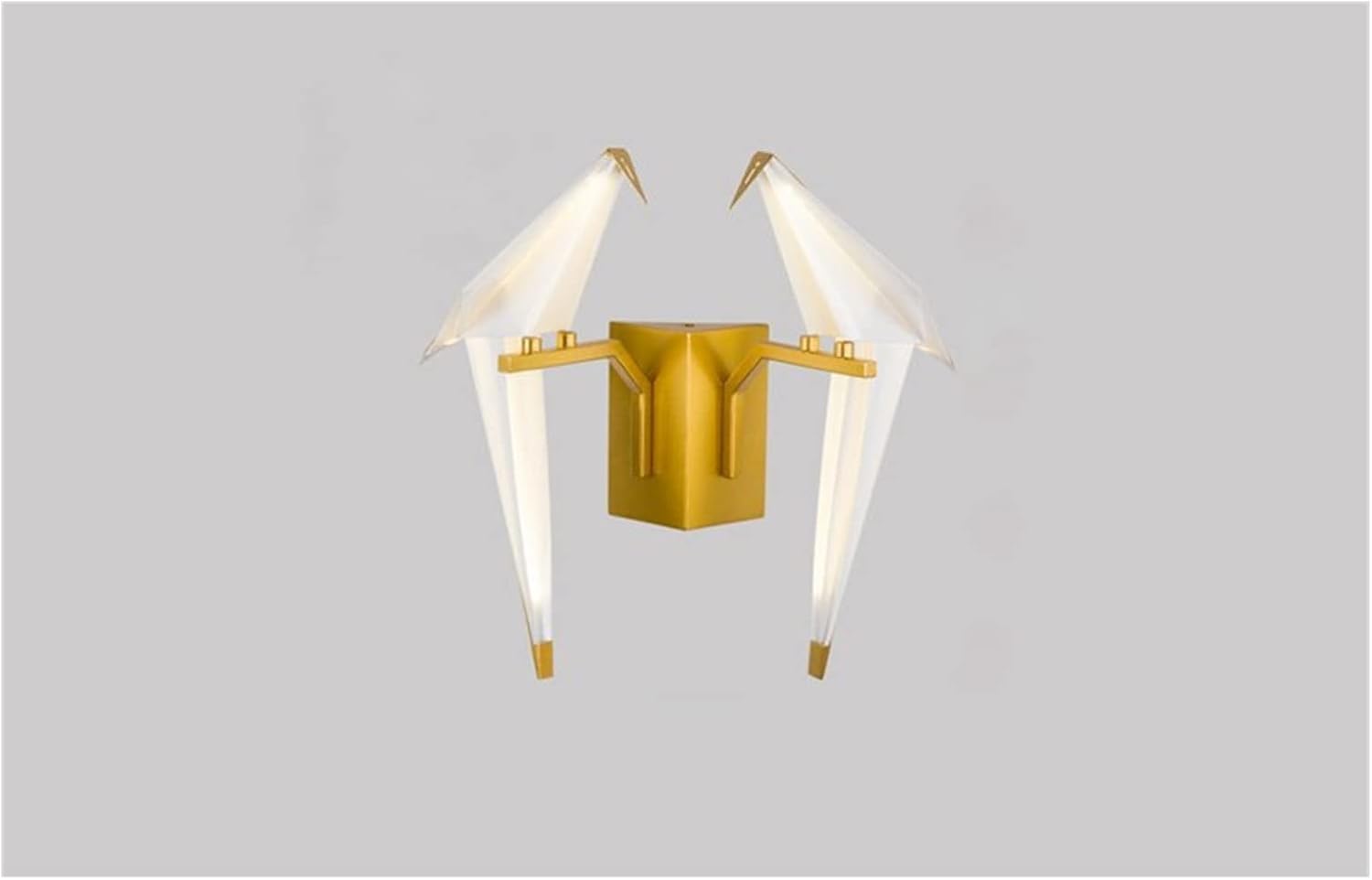 Art Bird LED Wall Light Compatible with Bedside Hallway Aisle Stairway Gallery Dining Room Kitchen Kid's Room Villa Loft Indoor Home Sconce,Modern Wall Sconces (Color : A 2 Birds 33.5cm)