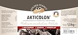 GOLDEN PEANUT Akticolon Flohsamen Pellets 1,5 kg - Flohsamenschalen pelletiert, Ergänzungsfutter für Pferde & Ponys - Das Original