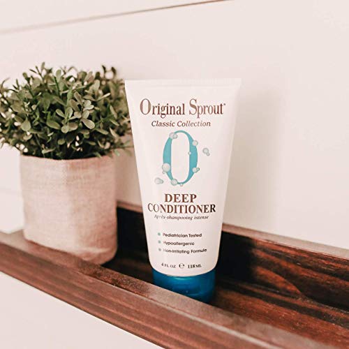 Original Sprout Deep Conditioner. Organic Vegan Deep Conditioning Treatment For Natural Hair Care. 4 Ounces. 2 Pack. (Packaging May Vary) #TOP3