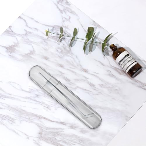 Estuche para pinzas de pestañas SEWACC tubo protector de plástico 7