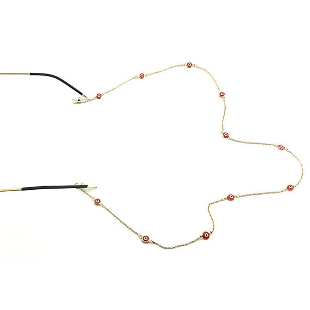 Accessorio for Cordino for Occhi Piccoli Occhiali Anti-smarrimento Corda Maschera Collana Catena for Occhiali