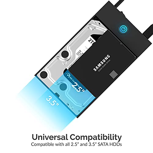 Caja externa USB 3.0 Sabrent para discos SATA 2.5/3.5 miniatura 6