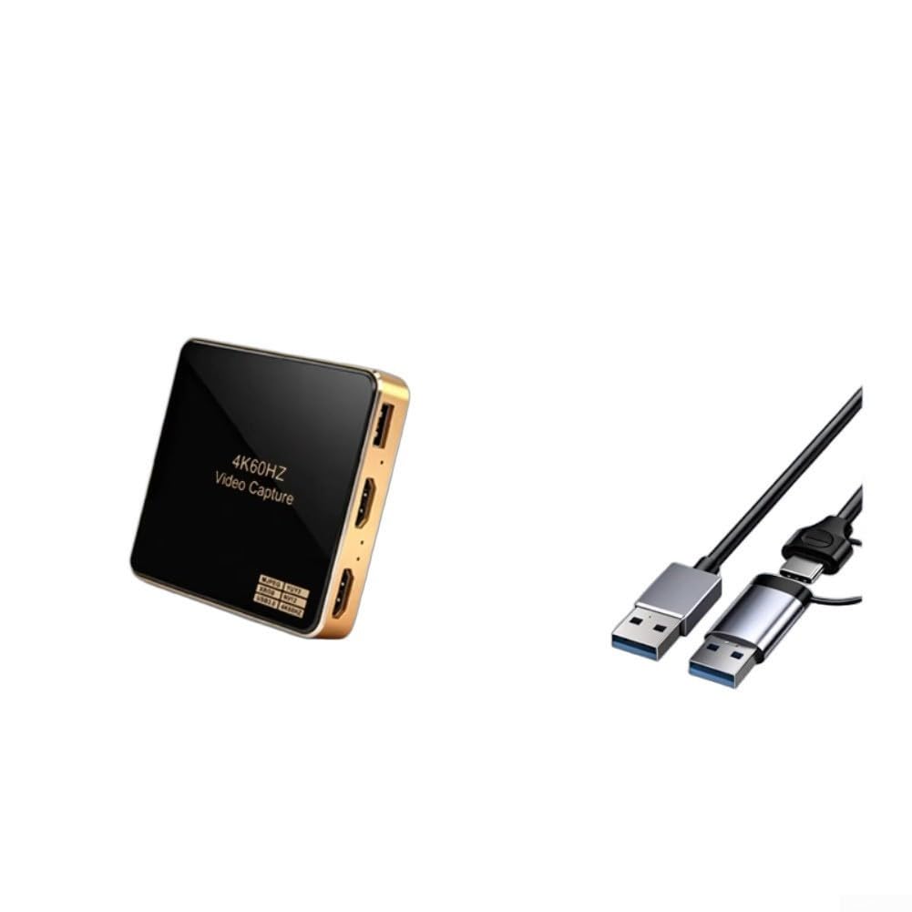 Tarjeta de captura de video, tarjeta de captura de video 4K 60Hz para Switch para transmisión PS5 como una tarjeta de captura de video Pro MS2131 para transmisión de juegos 4K 60Hz (4K)