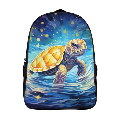 Mochila de guardería de tortuga 3D ergonómica con correa para el pecho infantil