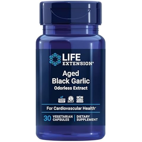 Life Extension Aged Black Garlic Supplement Cover