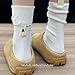 Korean Style Casual Knit Slouch Socks Durable Ribbed Exposed Label Comfort Fashion Appeal Teens GenZ Street City Boy (6 Pairs)