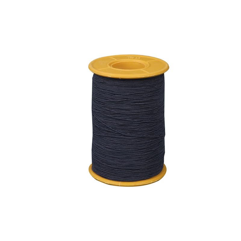 1 Spool Elastic Sewing Thread Dark Blue Multipurpose Shirring Elastic Thread for Sewing,Upholstery