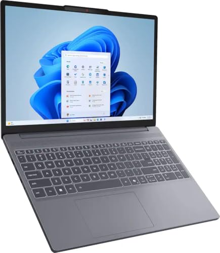 Image of Lenovo 2026 Laptop | IdeaPad Slim 3 | 15.3 inch 1920x1200 Touch IPS | AMD-8 Core Ryzen 7 8840HS | 24GB DDR5 | 2TB SSD | Windows 10 Pro | Wi-Fi 6 - BT 5.2 - Backlit KB - 1080p + IR Camera - Luna Grey