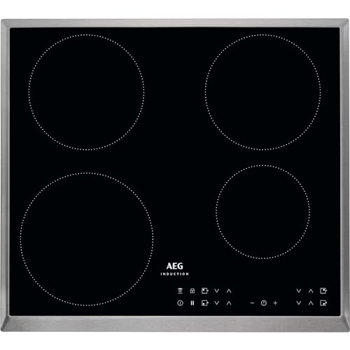 AEG Induktionskochfeld autark 60cm, 4 Zonen mit 4x Power-Funktion für...