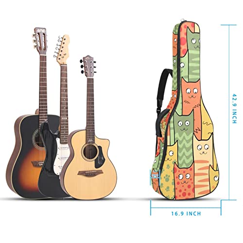 Housse de protection en éponge épaisse imperméable pour guitare acoustique électrique basse classique, Multicolore 03… - Les Beatles, Paul McCartney, John Lennon, RIngo Starr, George Harrison Housse de protection en éponge épaisse imperméable pour guitare acoustique électrique basse classique, Multicolore 03… – Image 6
