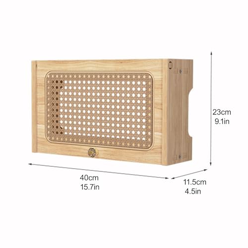 Boîte routeur WiFi murale avec ventilation et passe-câbles