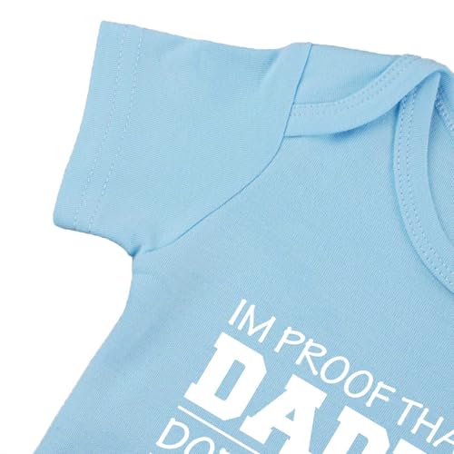 Image of Hi Daddy Bodysuit for Baby Hello Daddy Pregnancy Announcement for Husband I Love Daddys Baby Romper