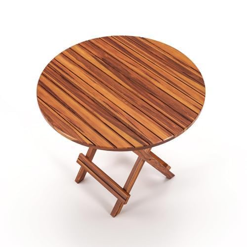 Nandrak Decor Sheesham Wooden Foldable Medium Size Dining for Coffee Table & Stool β Compact Furniture for Home,Office,Garden,Outdoor,Living Room Standard & Stylish Multi-(WalnutFinish) (Honey) 1