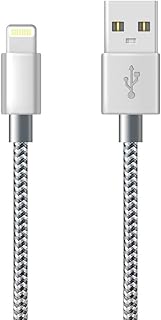 iPhone Charger Cable Lightning Cable [Apple MFi Certified] 3M/10FT Charging USB Syncing Data Nylon Braided Cord Compatible with iPhone 14/13/12/11 Pro Max/XS MAX/XR/XS/X/8/7/Plus/6S/6/SE/5S