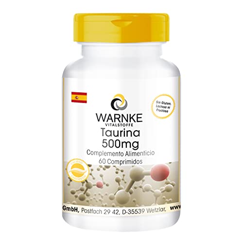 Warnke Vitalstoffe Taurina 500mg 60 comprimidos