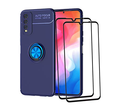 LEYAN Cover per Vivo Y11s / Vivo Y20s + 2 Vetro