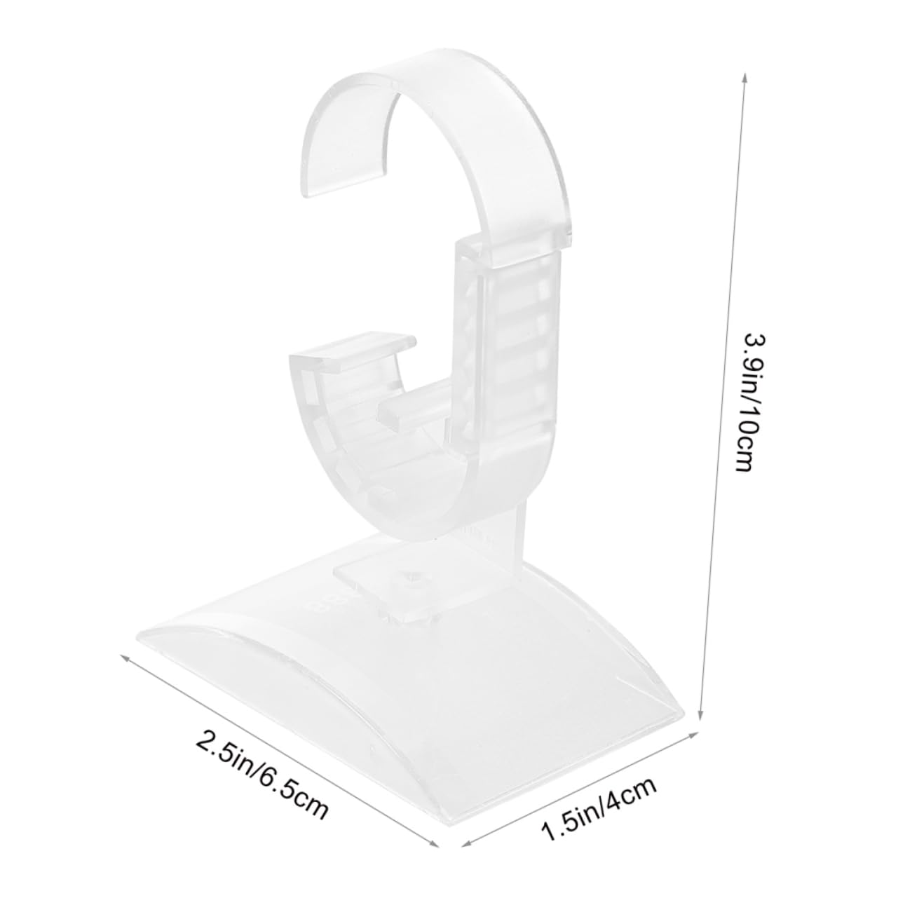 Happyyami Visual Appeal Watch Stand Display Plastic Jewelry Rack Stand Stability