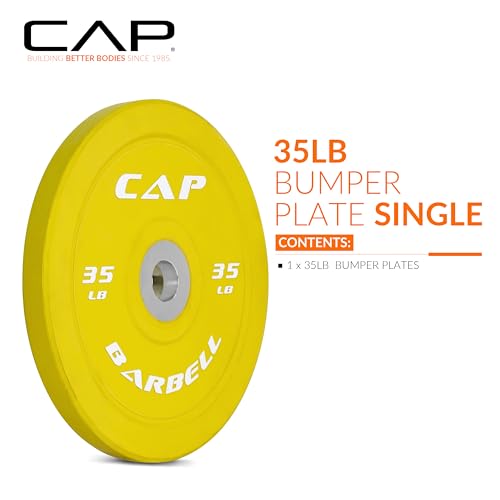 Image of CAP Barbell Rubber Olympic Bumper Plate | Multiple Options /Colors