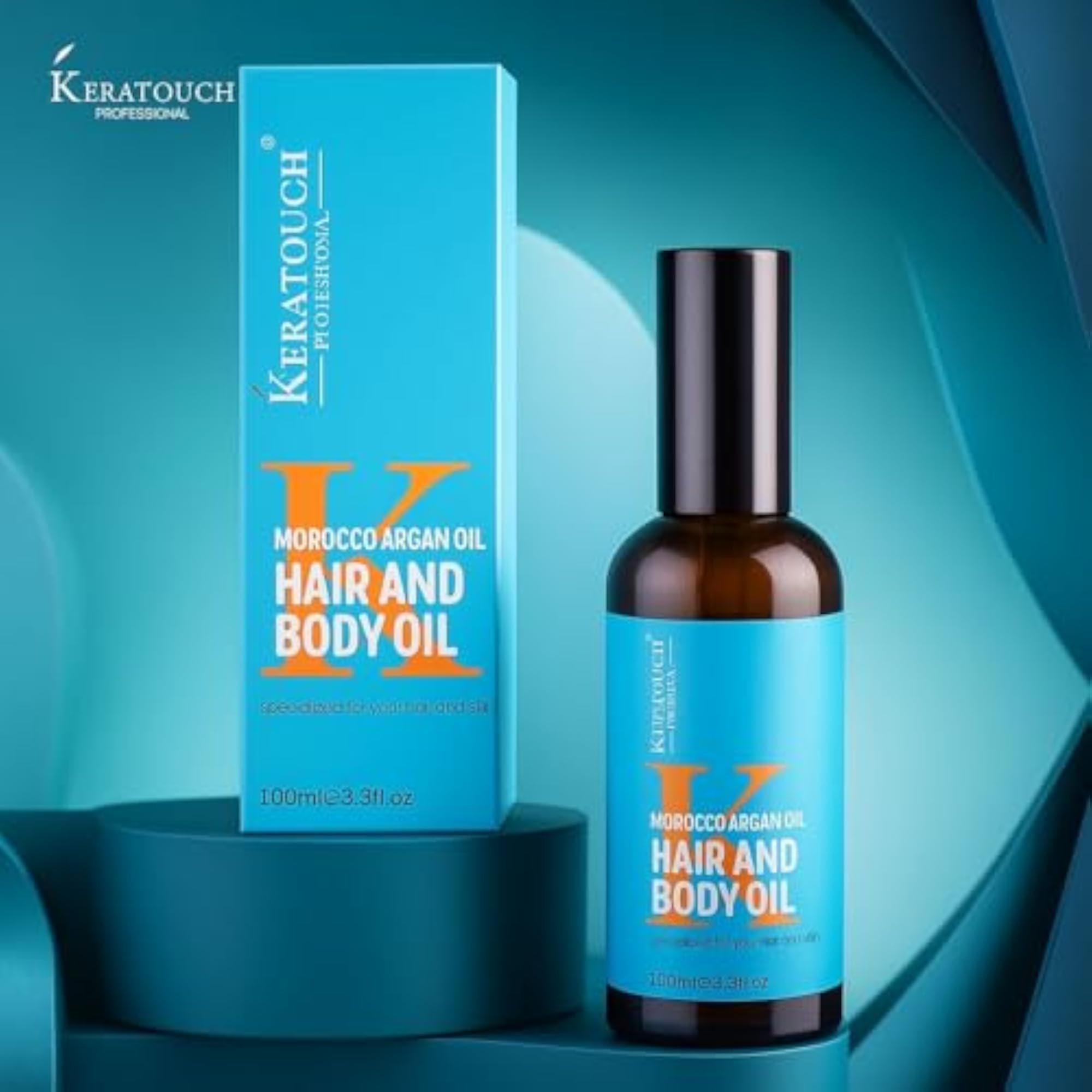 Moroccan Argan Oil for Frizzy & Dry Hair, 100ml