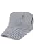 Oversized Men's Classic Denim Stripe Conductor Engineer Cotton Cap - 2XL - Blue/White