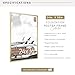 MCS Foundation 24x36 Poster Frame Traditional Brass, Vertical & Horizontal Wall Hanging Large Picture Frame for Photos, Posters & Art Prints (1-Pack)
