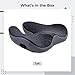 Ergonomic Massage Seat Cushion with Heat, Relief for Coccyx and Posture, 2000Mah Battery, Ideal for Office and Home Use