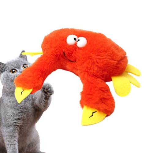 飛んでいる鳥の猫のおもちゃ, 室内猫用マタタビのおもちゃ, ぬいぐるみ犬のおもちゃ、タッチ起動、リアルなインタラクティブ鳥猫おもちゃ、音付き自動羽ばたき羽ばたき