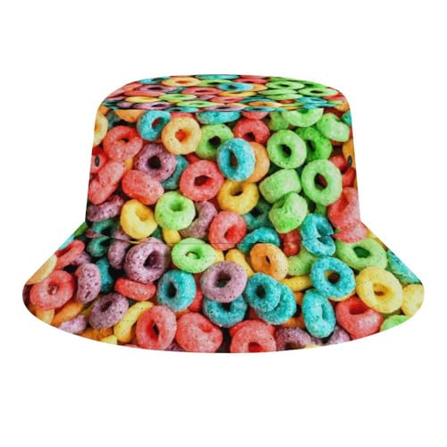 Image of Food Golden Corn Bucket Hats Unisex Washed Cotton Lightweight Outdoor Summer Beach Sun Hats Men Women Bucket Hat for Travel