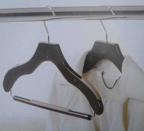 Neat Freak Limited Edition Non Slip Hand Crafted Wood Hangers, 20 Pack