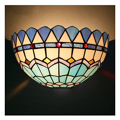 Uziqueif Luminaires Intérieur - Appliques Murales de Style Tiffany, 12