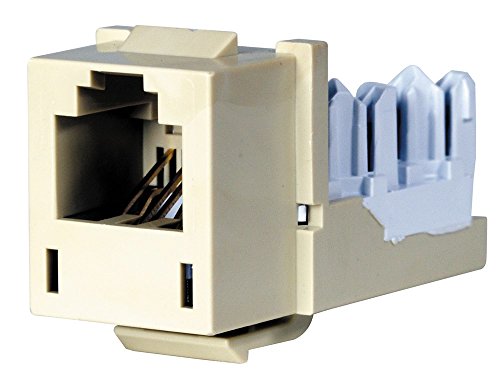 Hubbell HXJUEI Jack Cable, Electric Ivory