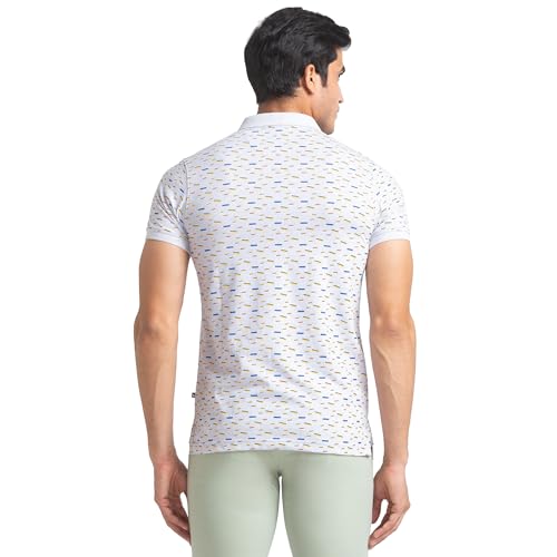 Image of Parx Regular Fit Dark Blue T-Shirt for Men