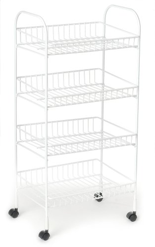 ClosetMaid 1611 4-Tier Rolling Cart