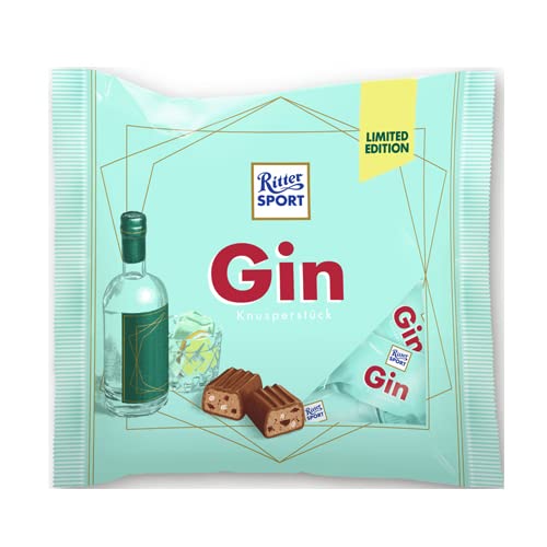 Ritter Sport Gin Limited Edition einzel verpackte Knusperstücke 200g Cover