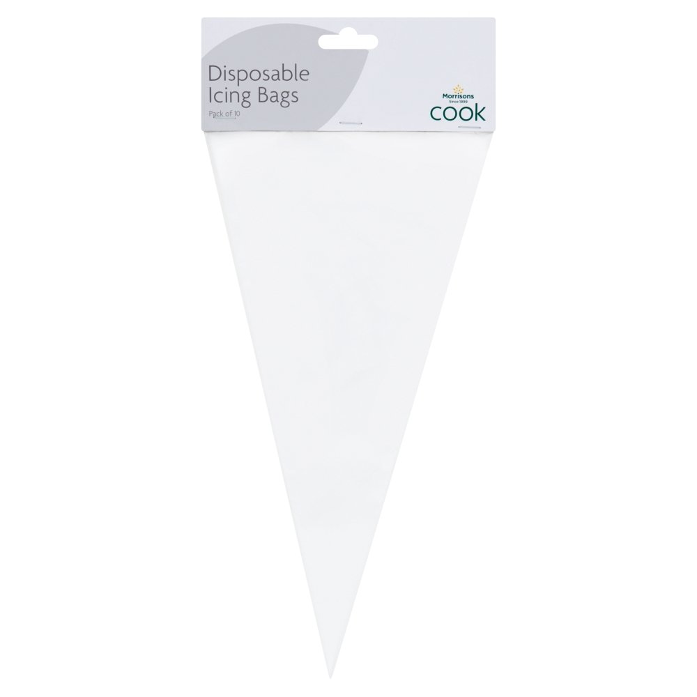 Morrisons 10 Disposable Icing Bags