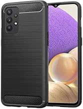 COPHONE Case Compatible with Samsung Galaxy A23 5G, Black Silicone Case for Galaxy A23 5G Carbon Fiber Case