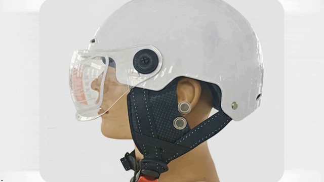 2PCS Half Helmet Ear Pads for Motorcycle