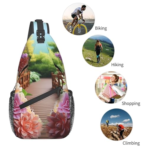 Morrales tipo bandolera unisex para senderismo miniatura 6