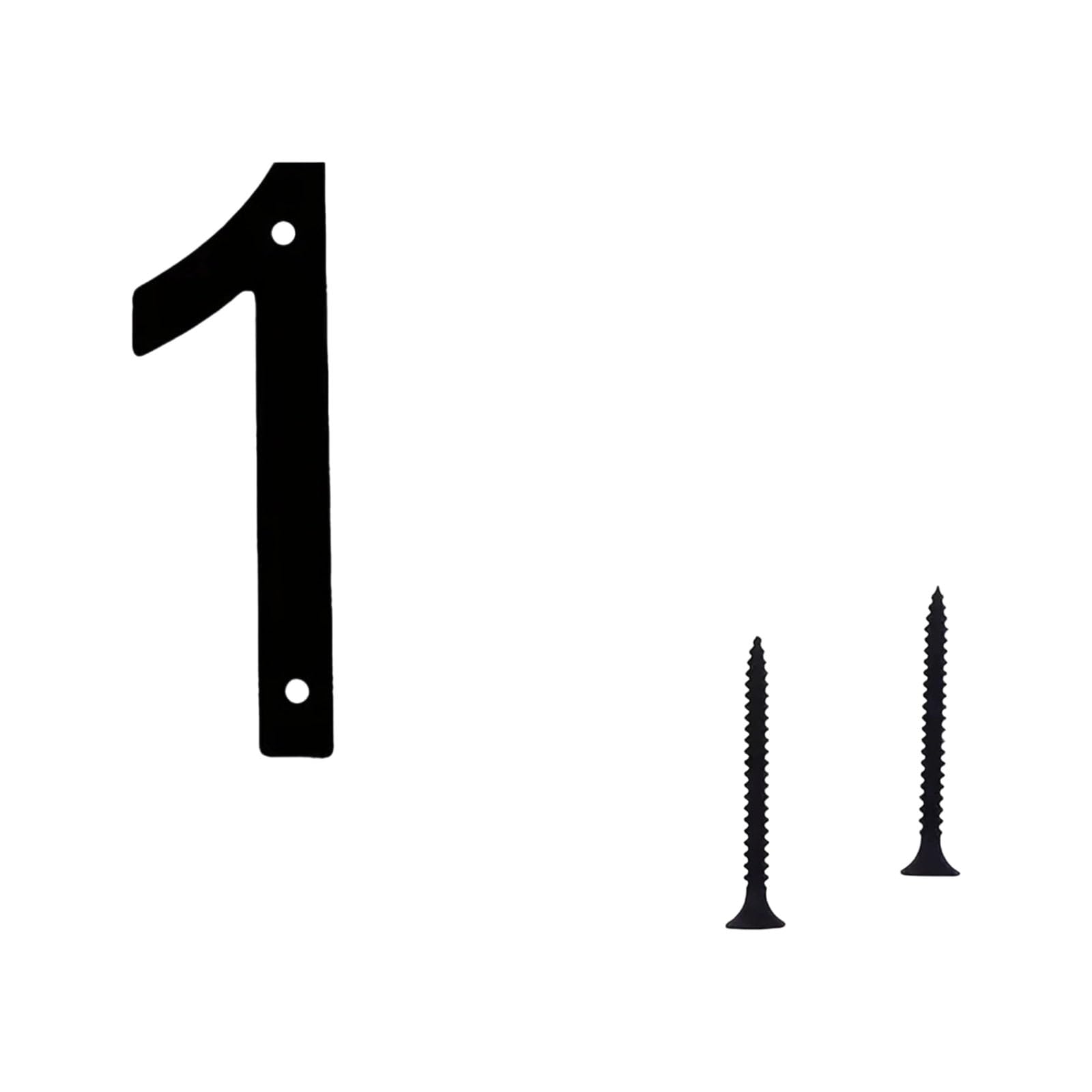 Xinsheinelry Coated Floating Address Numbers, Metal Modern House Plaques for Garden Mailbox Door Decors & Visibility Signage Home Address Number/plaques