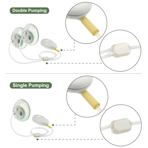 Image of Maymom Silicone Tubing Compatible with Elvie Stride Pump; Not Original Elvie Stride Pump Parts or Accessories, Replacement Parts for Elvie Stride Tubing