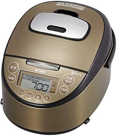 中古美品 タイガー IH炊飯ジャー(5.5合炊き) ダークブラウンTIGER