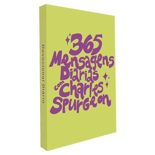 Devocional 365 Mensagens Diárias com Charles Spurgeon | Capa Lettering