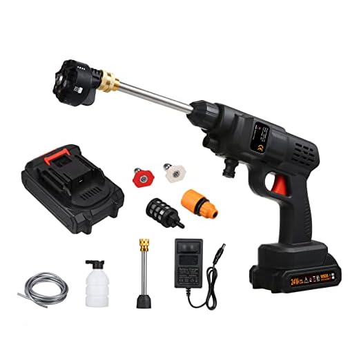 Domary Lavadora de alta potência sem fio Lavadora de alta potência 60Bar 300W