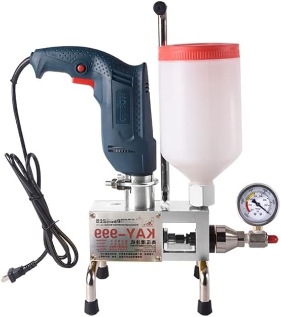 KAY-999 High Pressure Waterproof Grouting Machine 910W Injection Pump Epoxy/Polyurethane Grouting Liquid Leakage Tool,DIY Tools