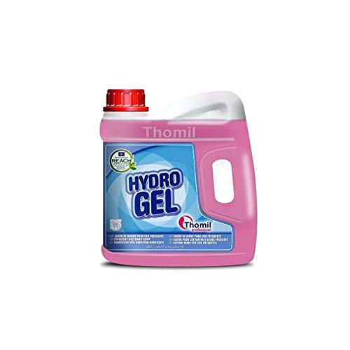 Thomil Hydro Gel JABÓN DE Manos para Uso FRECUENTE Gel viscoso y Concentrado de pH Neutro, específico para el Lavado y Cuidado de Las Manos.Garrafa 4l