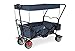 Produktbild Pinolino 238021 Klappbollerwagen Paxi DLX Comfort mit Bremse, Sonnendach, Tragetasche, komfortabler Schiebegriff, Tragfähigkeit 70 kg, Marineblau