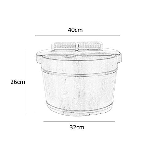 Sauna barril para pies BABYCE de cedro ecológico miniatura 2